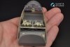Quinta Studio QD32028 Bf 108 3D-Printed & coloured Interior on decal paper (for Eduard kit) 1/32
